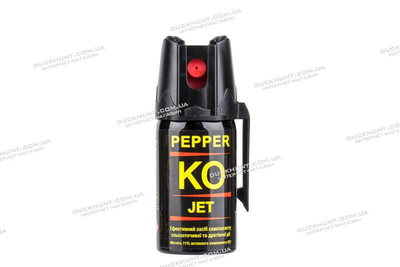 Газовий балончик Klever Pepper KO Jet струменевий 40 мл