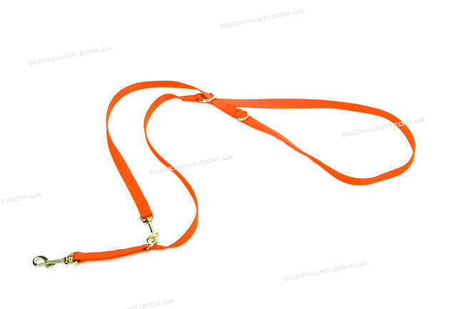 Поводок-перестежка 190 см  PVC Orange 