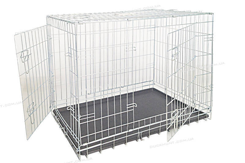 Складная клетка для собак Croci Zinc Plated Box