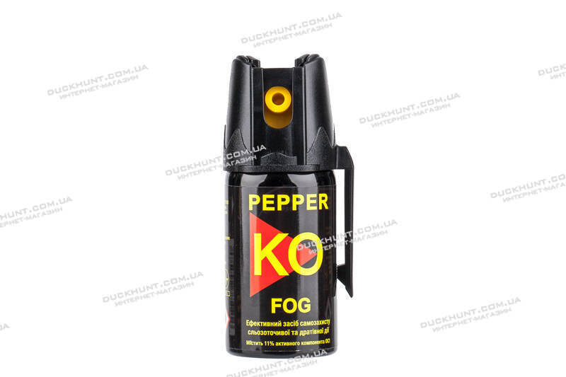 Газовый баллончик Klever Pepper KO Fog аерозольный. 40 мл