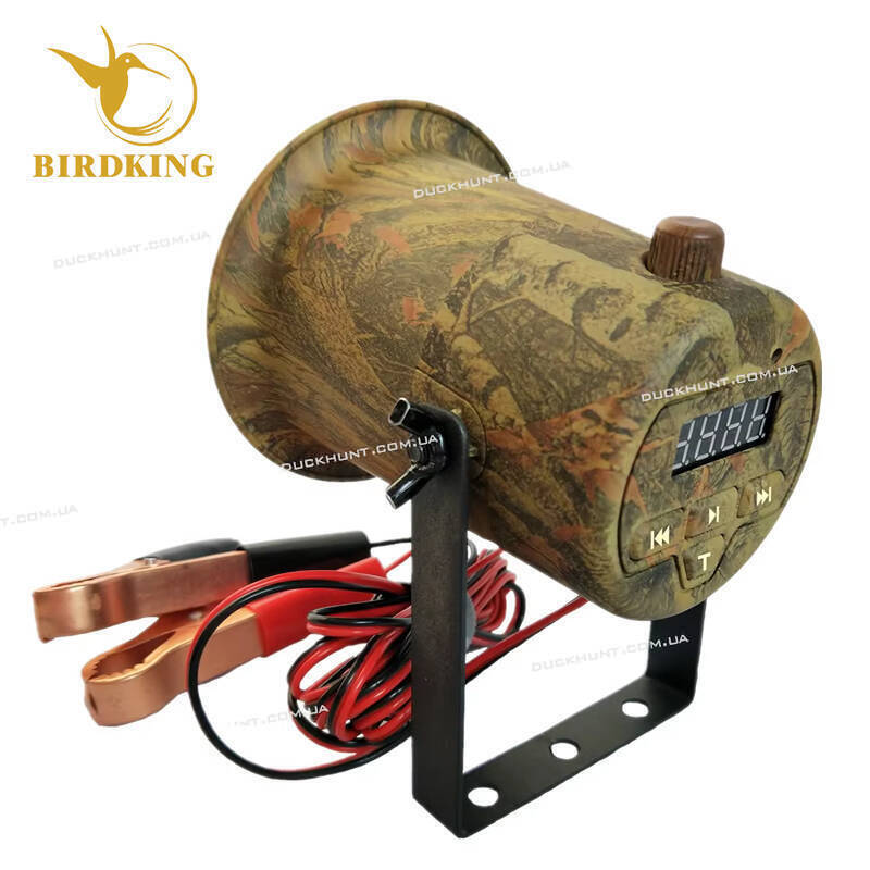 Електроманок Birdking BK1525 на 200 голосів. Таймер. Знімний microSD. Потужність 50 Вт