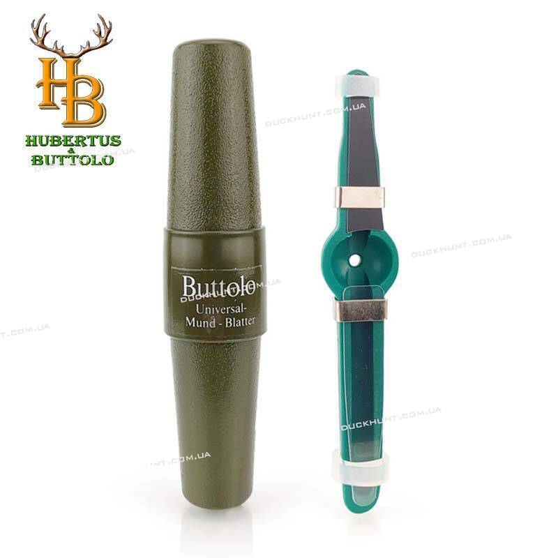 Манок на самця косулі Buttolo Mundblatter 295 поклик самки, двосторонній фото