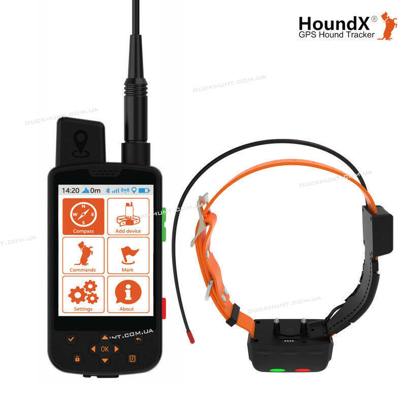 GPS-навигатор для охотничьих собак HOUND X 150/T35 с GPS-ошейником фото