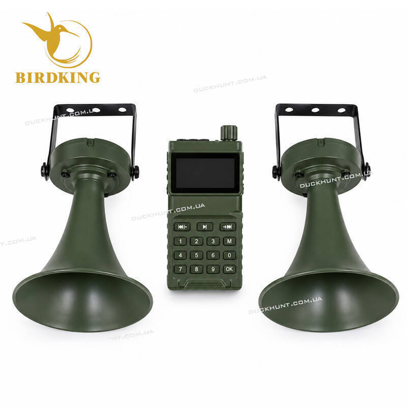 Электроманок Birdking BK1532 на 200 голосов c 2 я динамиками по 60 Bт. Таймер.  Bluetooth фото
