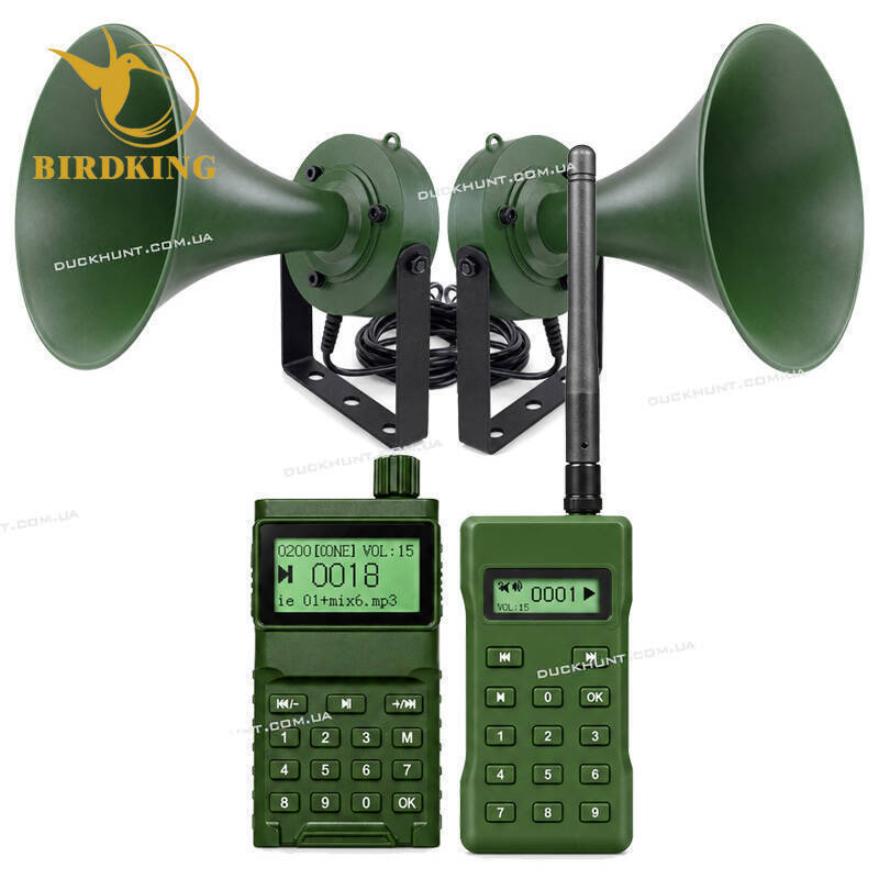 Электроманок Birdking BK1532 PLUS на 200 голосов c 2 я динамиками по 60 Bт. Пульт ДУ, Таймер, MIX PLAY, Bluetooth
