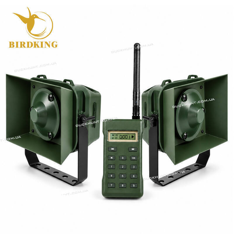 Електроманок Birdking BK1523RT на 323 голоси. Пульт ДК. Таймер. Знімний microSD. Додатковий динамік. Потужність 2х60 Вт фото