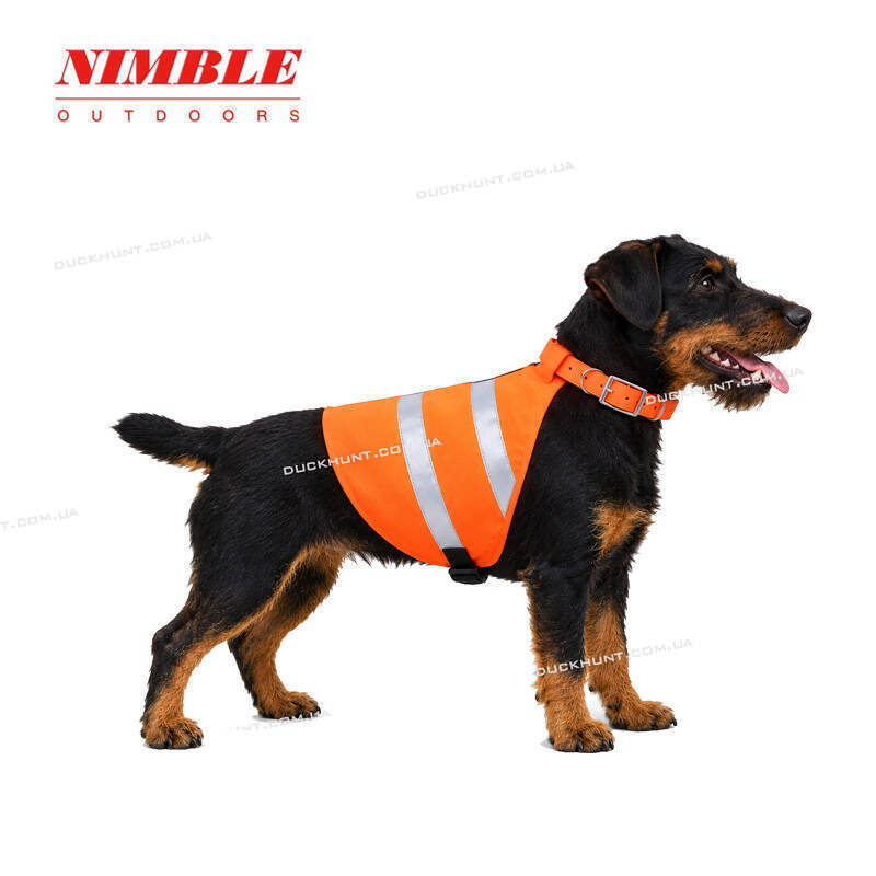 Сигнальный жилет для собак Dog Ripstop Vest розмір M  фото