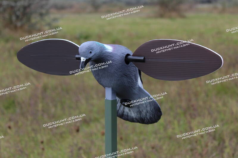 Чучело вяхиря с вращающимися крыльями Mojo Pigeon фото