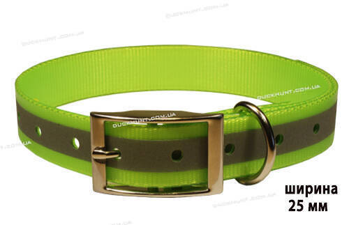 Ошейник светоотражающий TPU Reflective Collar Green фото